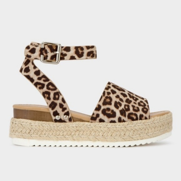 🔥SALE🔥LOLA cheetah wedges - Picture 2 of 2